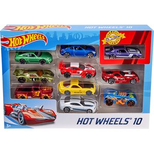Hot Wheels autopaketti 10 autoa