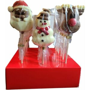 Joulu suklaatikkarit, Lumiukko