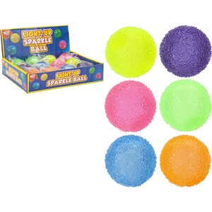 Light up sparkle ball 6,5cm