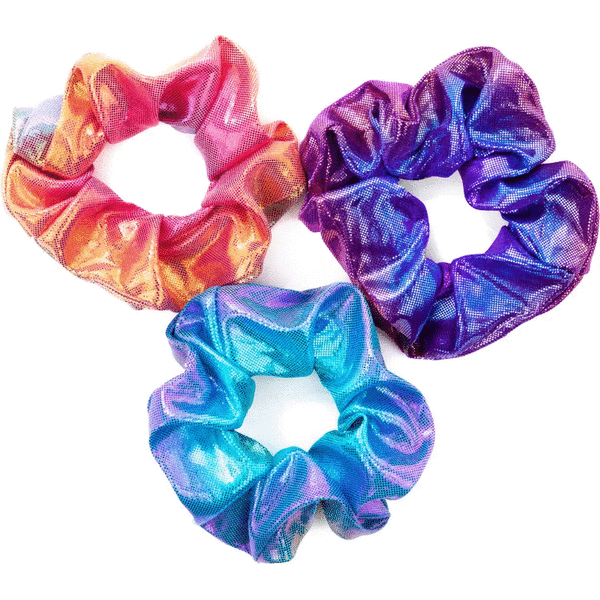 Great sparkly scrunchies