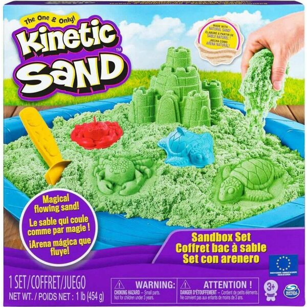 Kinetic Sand Vihrea setti